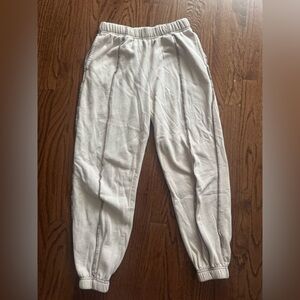 Garage Cream Jogger Pants